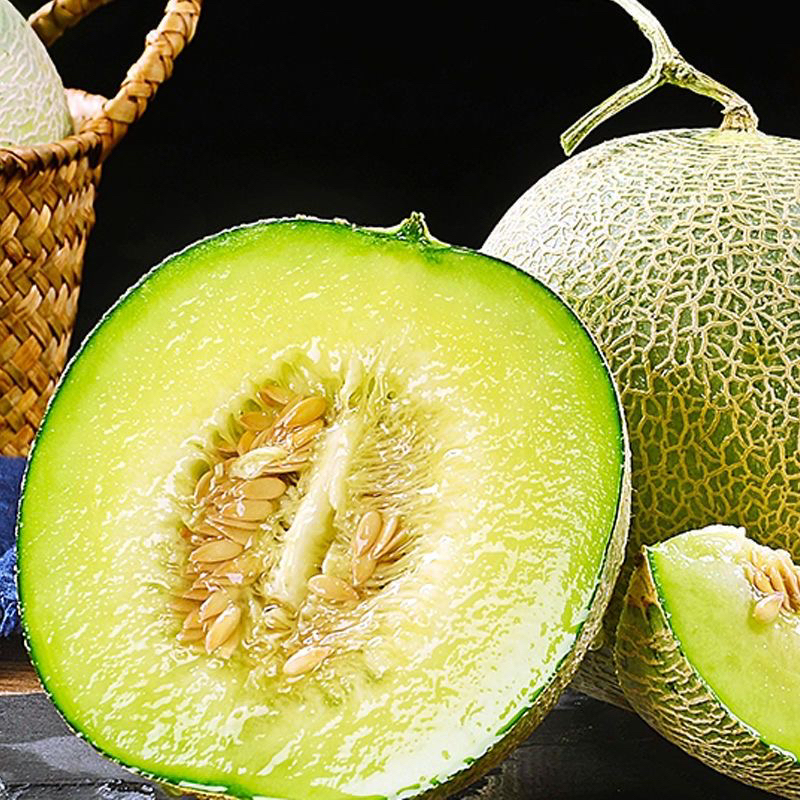 【新疆包邮】蜜瓜海南新鲜应季水果甜瓜脆甜多汁甜香瓜