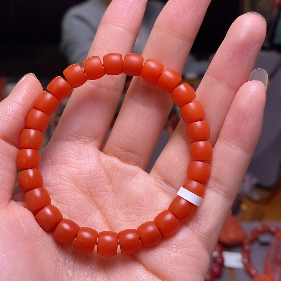 南红玛瑙单圈8m m未镶嵌