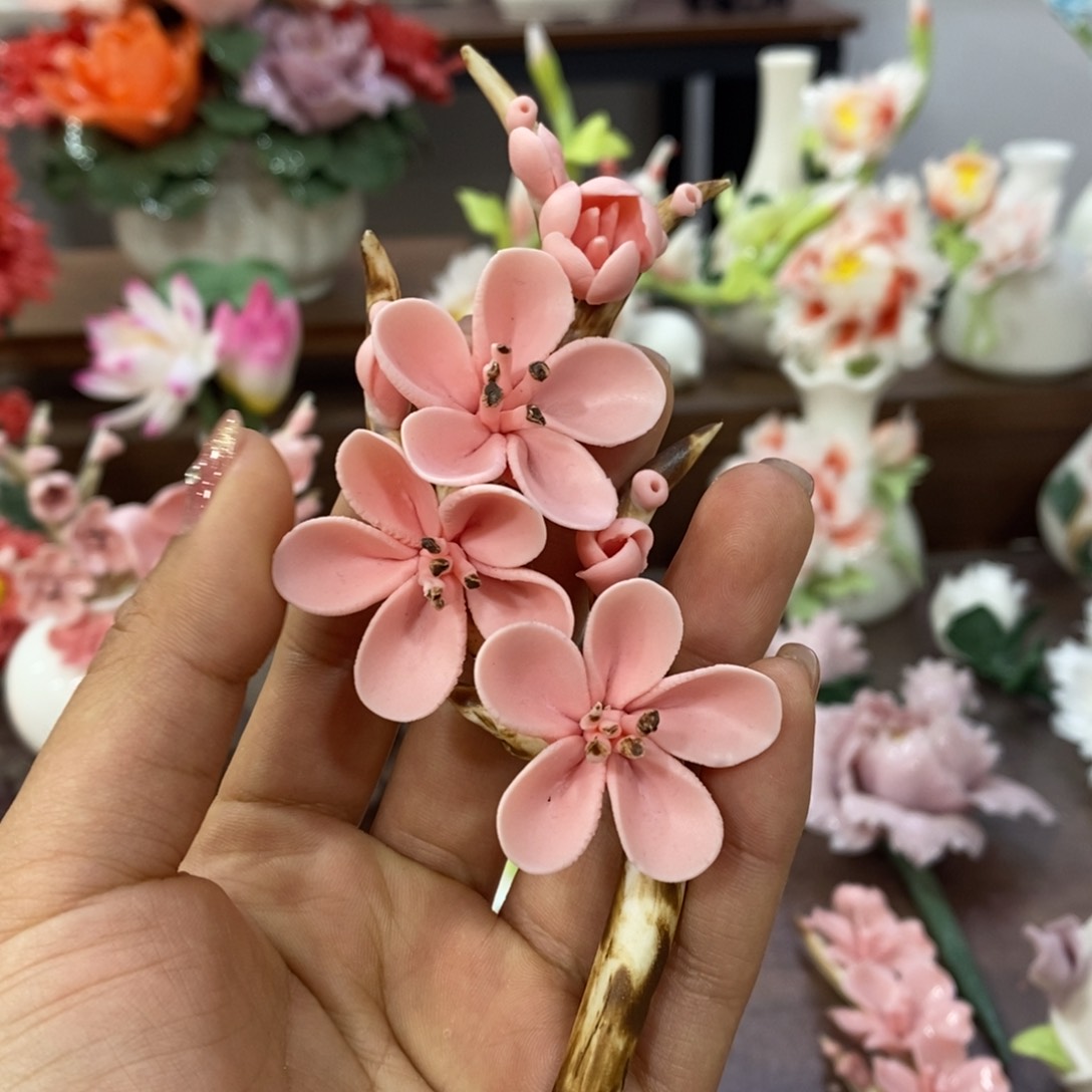 瓷片陶瓷工艺品摆件