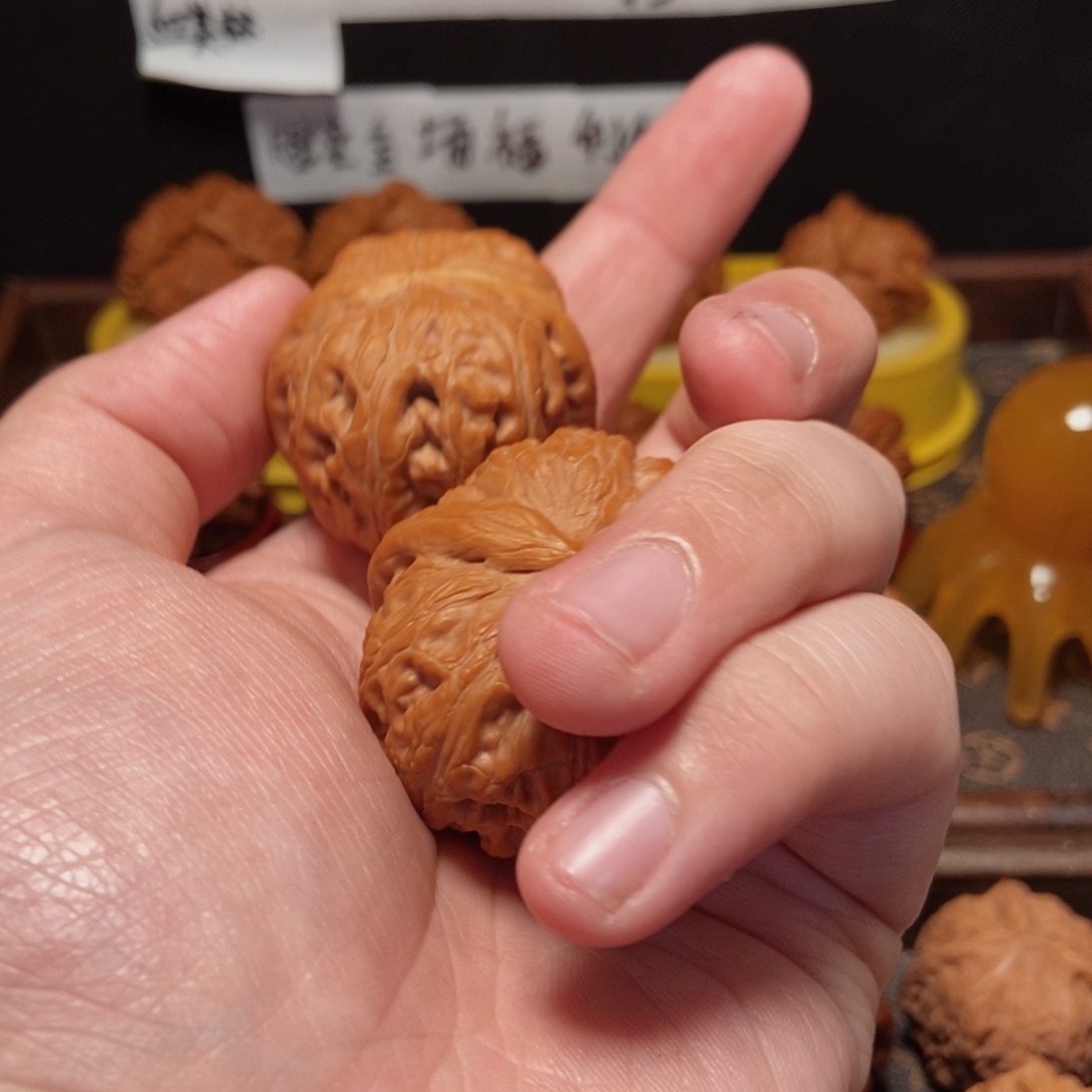 吊坠文玩核桃神*元宝