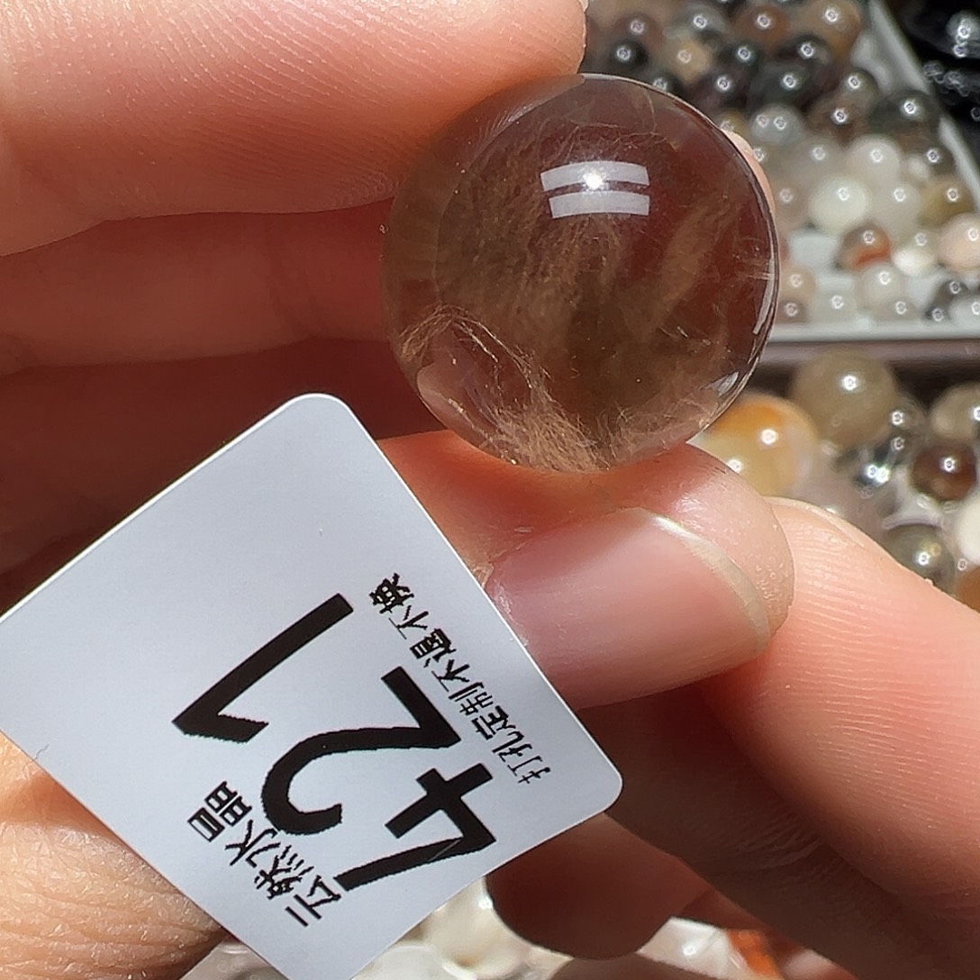 珠宝半成品水晶未镶嵌