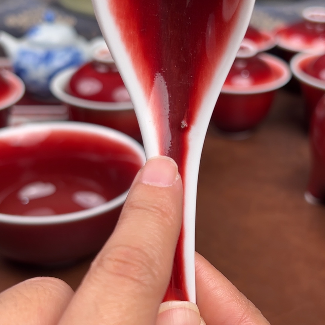 实***s陶瓷景德镇陶瓷郎红