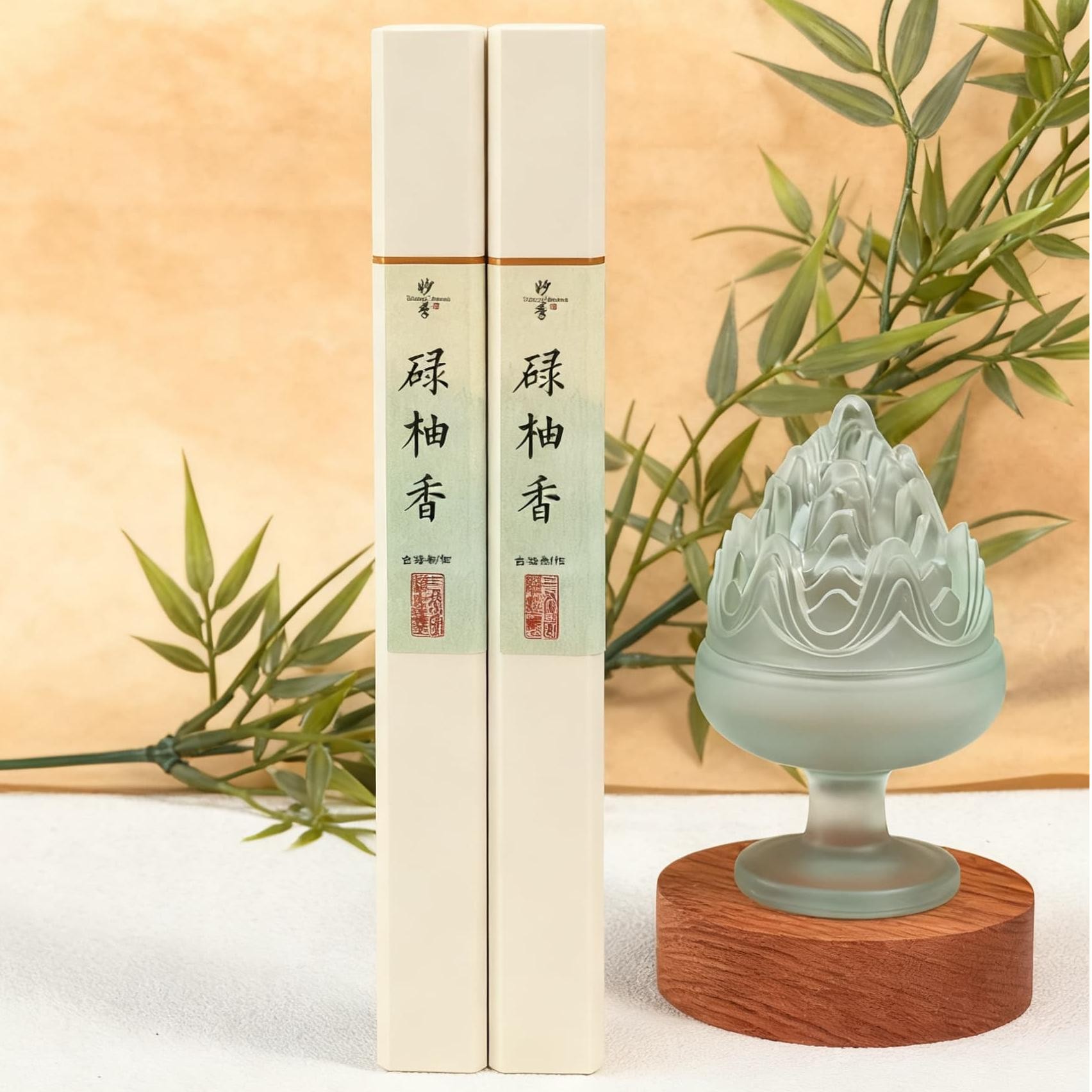 【碌柚香】柚子叶线香天然古法家用室内好運持久净宅