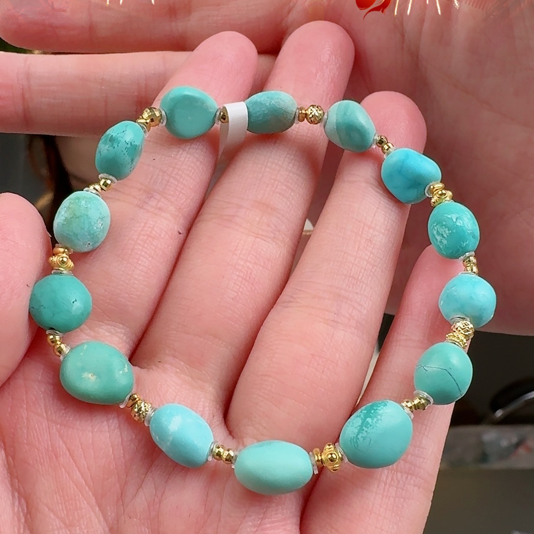 绿松石珠宝奇石未镶嵌