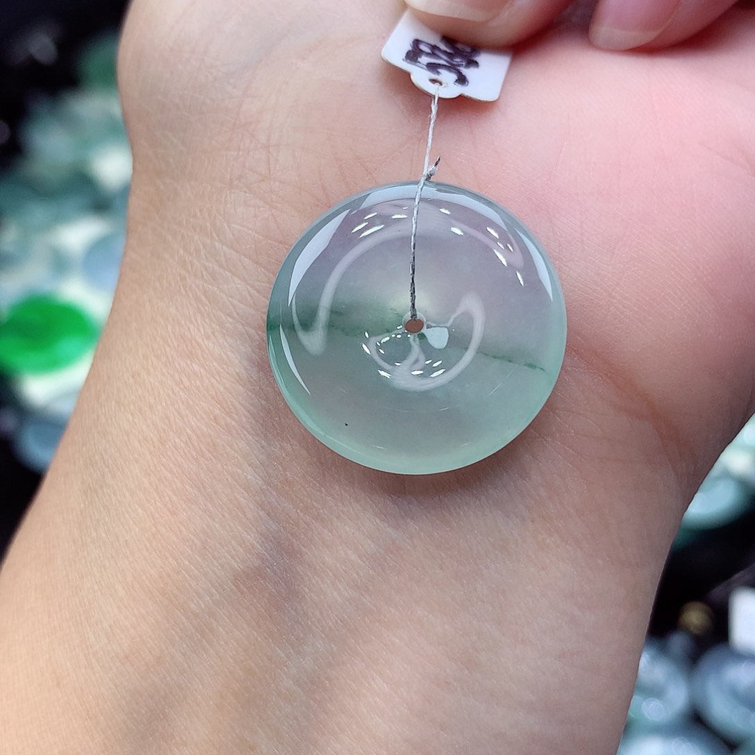 颈饰未镶嵌翡翠编号23尺寸22.3-5.5