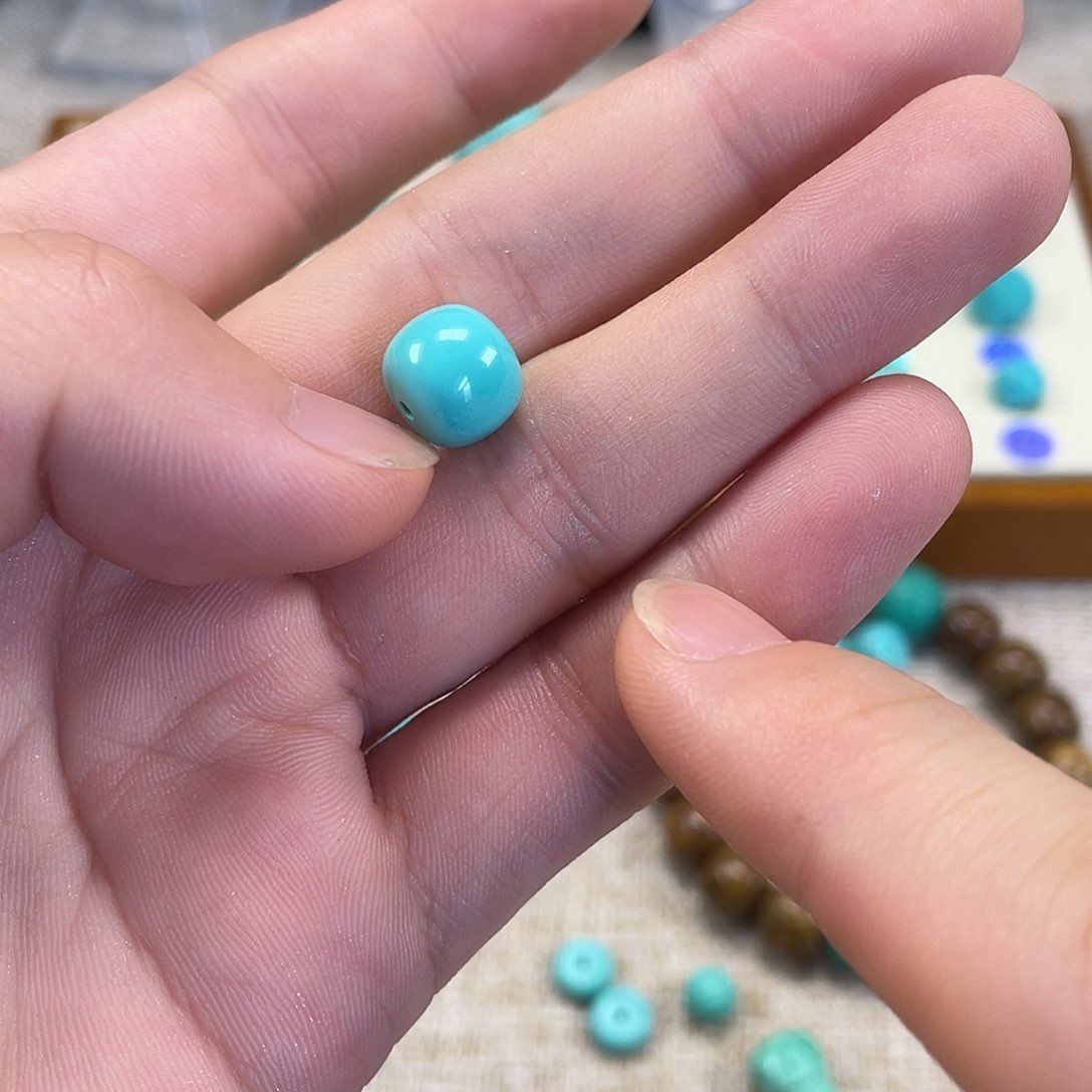 原生态湖北松配饰，直径10