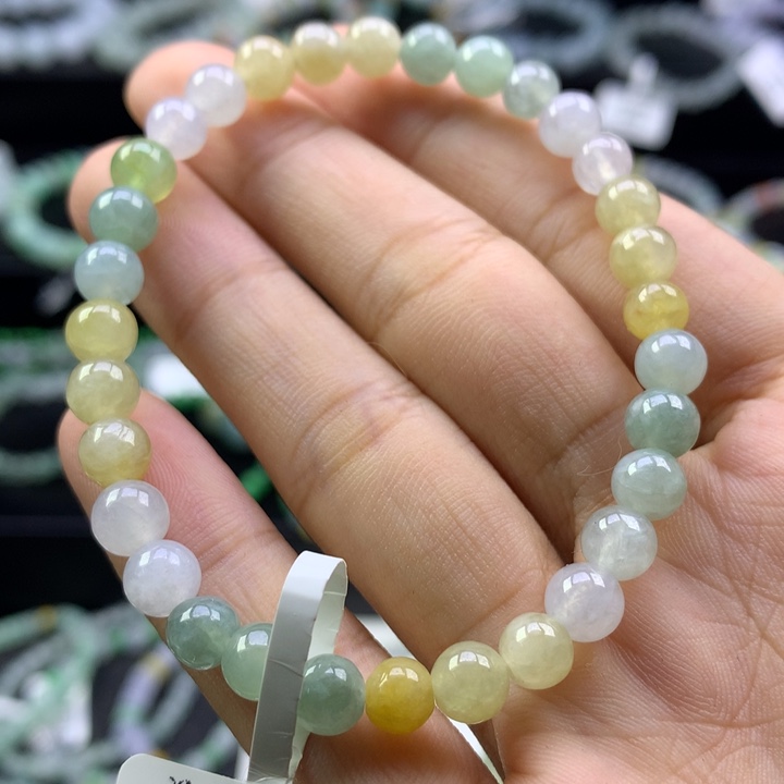 未镶嵌手串翡翠卡6