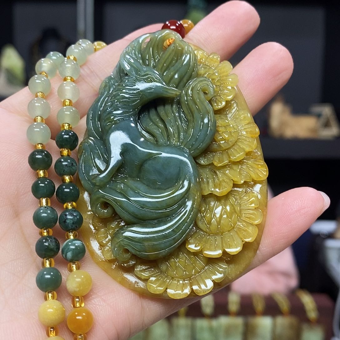 岫玉挂件吊坠未镶嵌