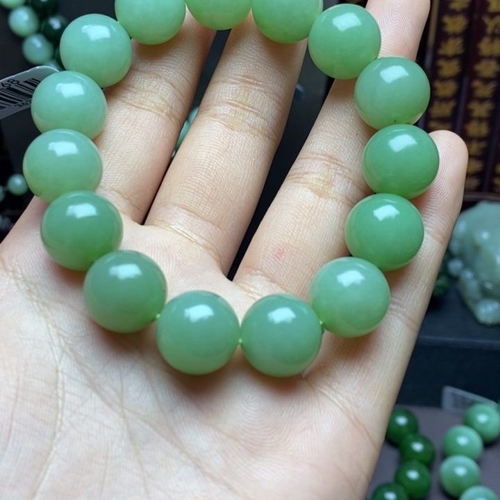 和田玉手串未镶嵌