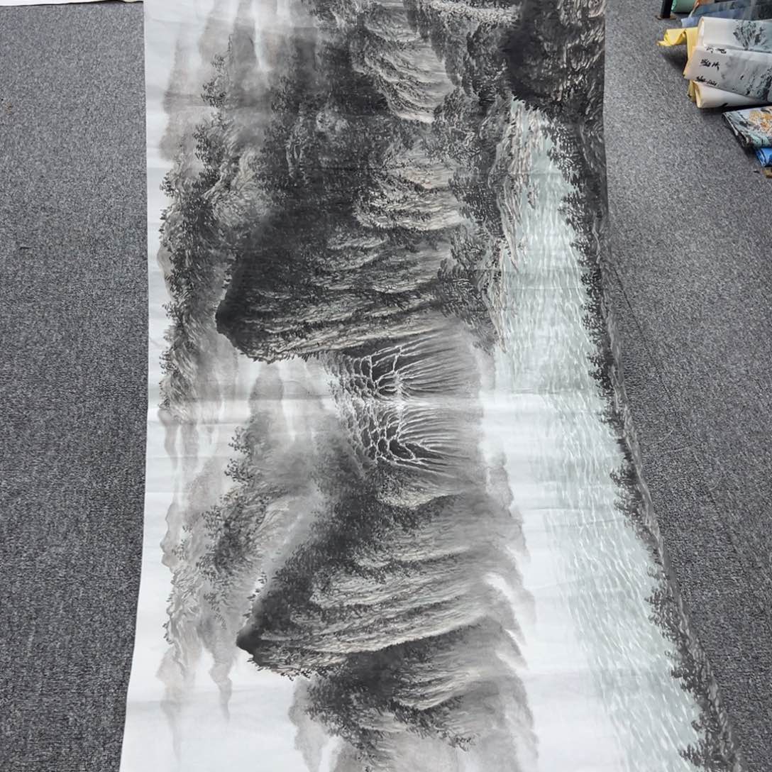 国画纯手绘字画宣纸