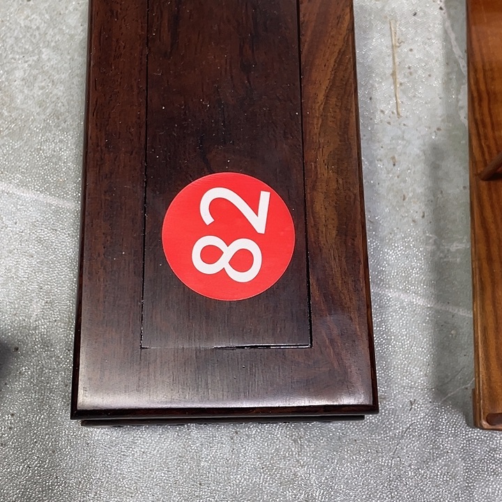 竟***紫砂红木底座工艺品红木底座工艺品20公分