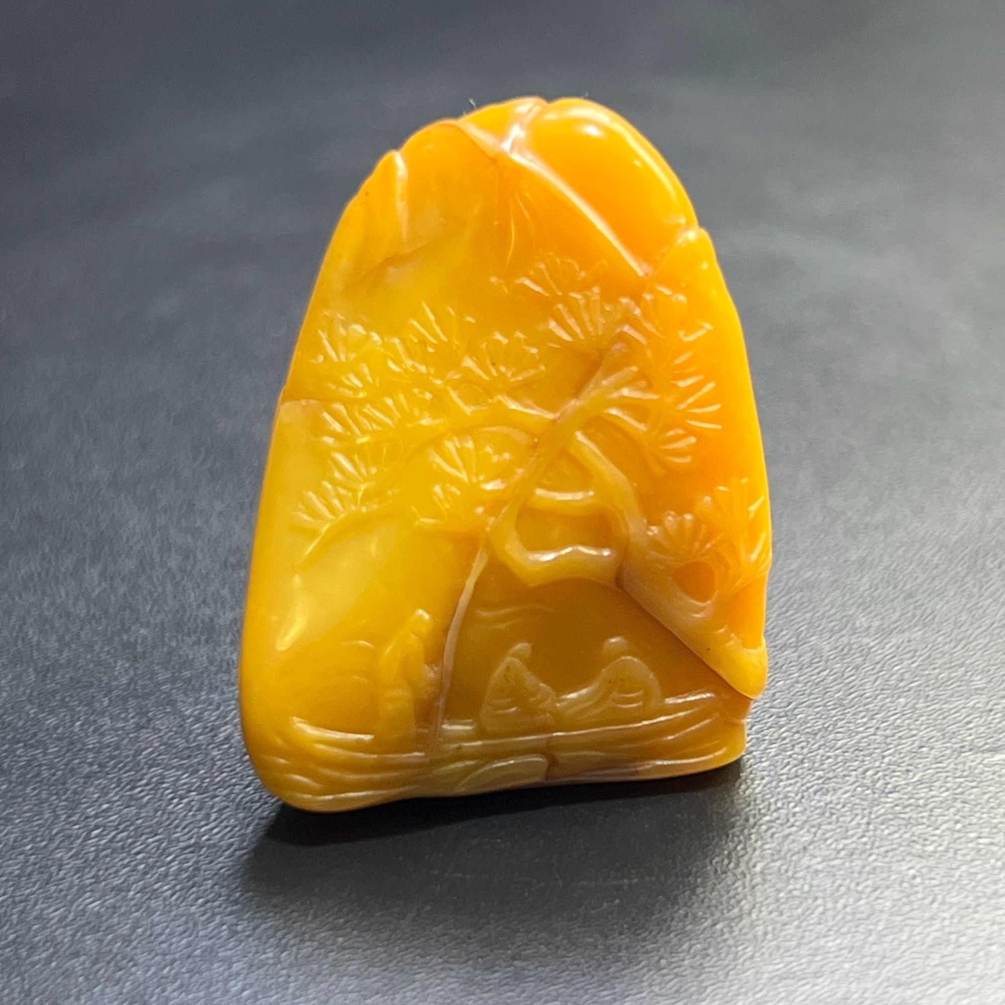 8田黄石松下访友（周斌-省级）/Y251167上海嘉禾拍卖