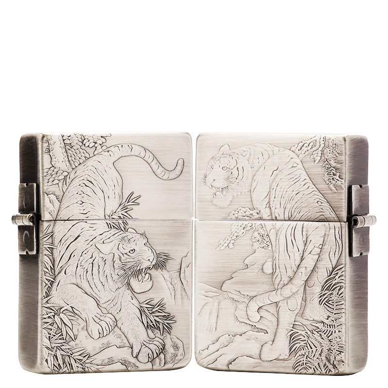 ZIPPO/之宝打火机1935【虎啸山林】原装正品煤油火机DYJ1