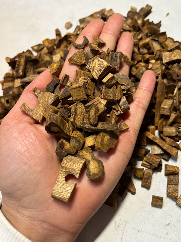 醇化3年的清一色奇楠千里香品种车珠碎料40克室内香薰居家薰香