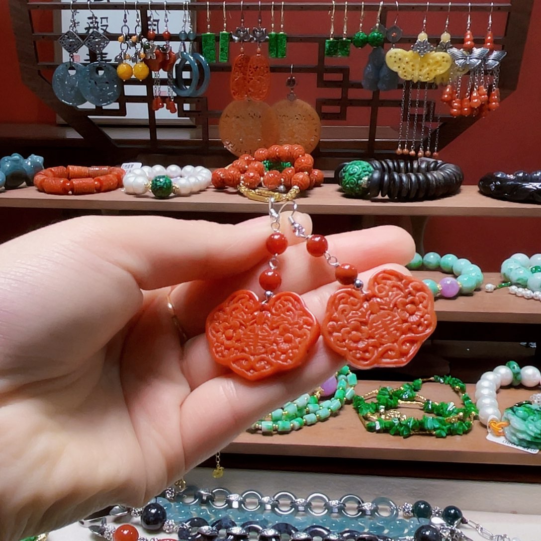 翡翠未镶嵌手链饰品