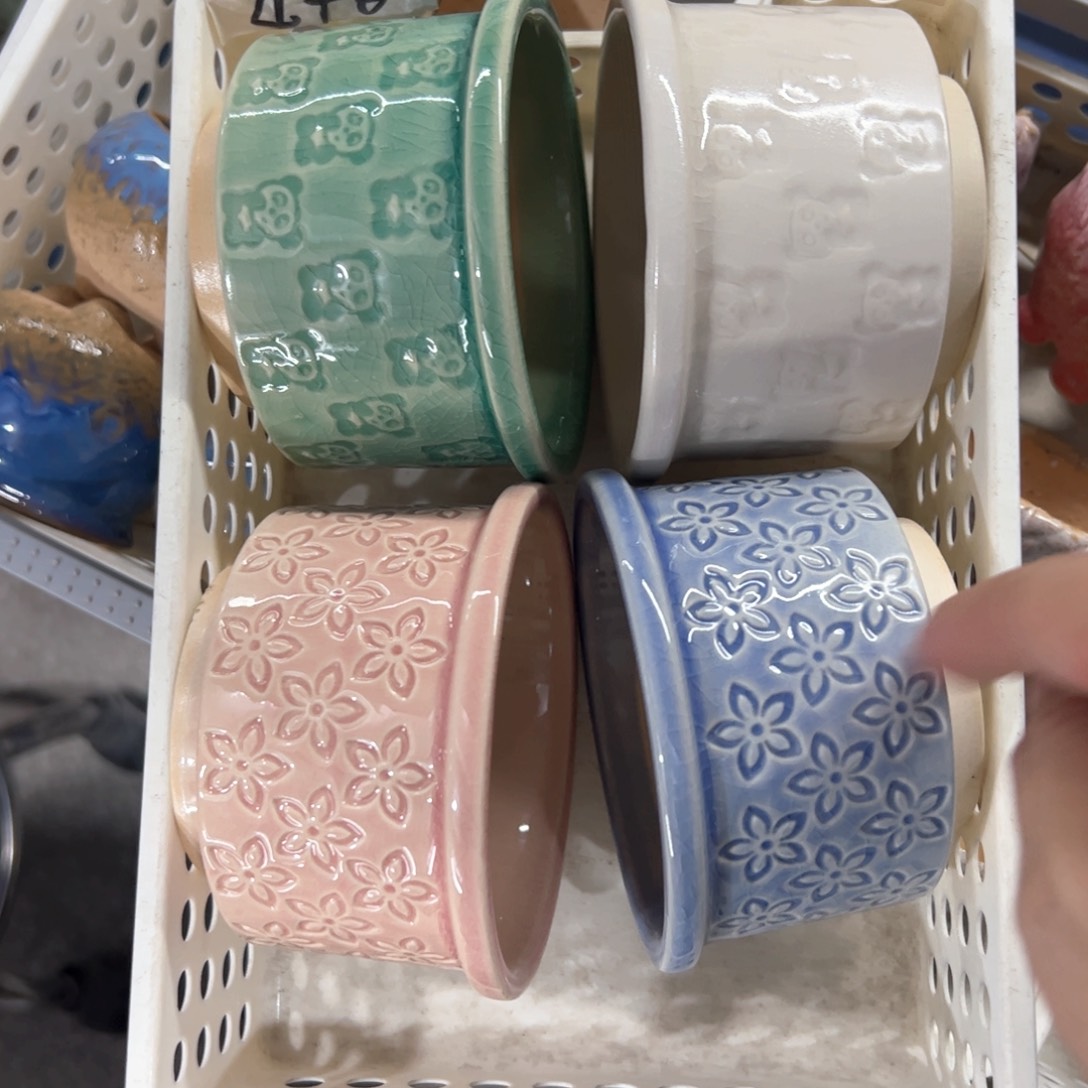 陶瓷多肉小花盆@@2197