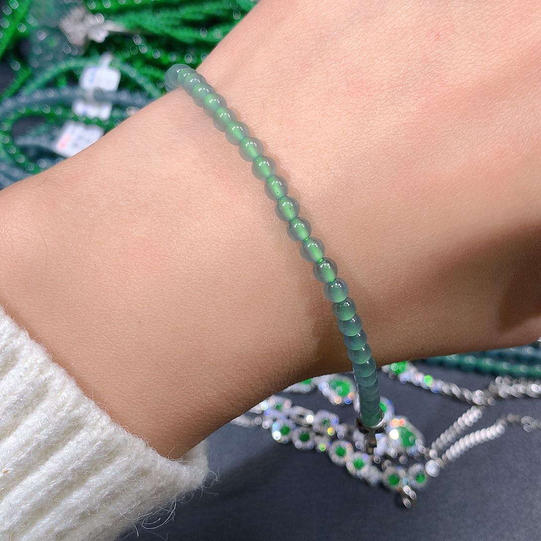 翡翠戒指未镶嵌天然翡翠