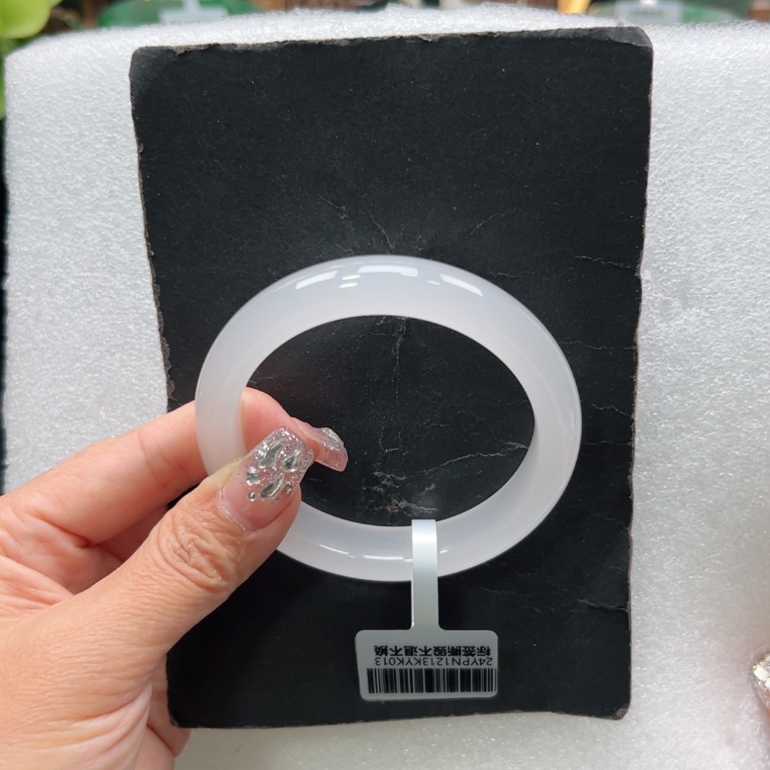 石英质玉手镯未镶嵌泡*?➕佳佳60.5