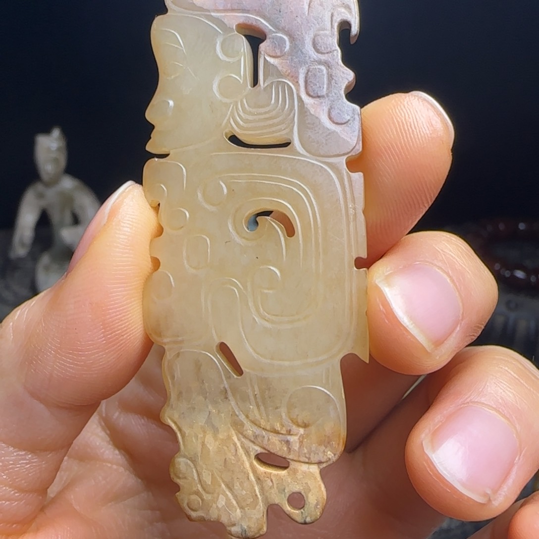 和田玉（糖玉）颈饰未镶嵌石*宏