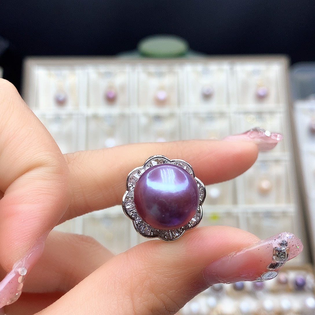 淡水珍珠颈饰合金