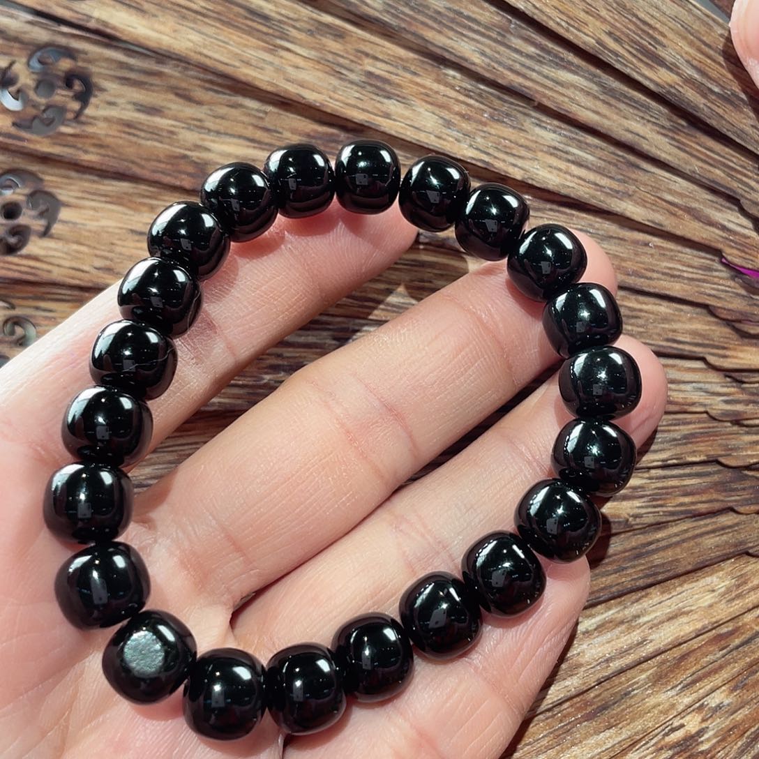 和田玉手串未镶嵌9.10老型