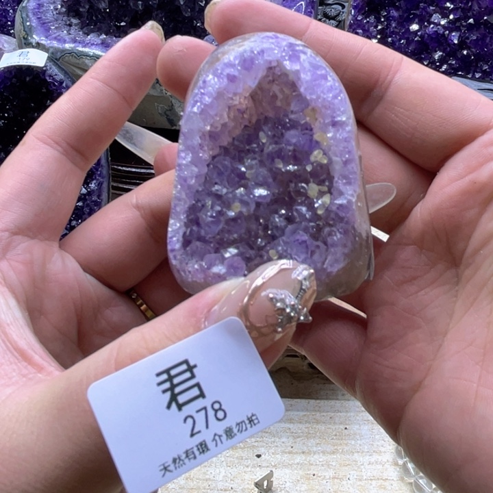 未镶嵌珠宝半成品紫晶