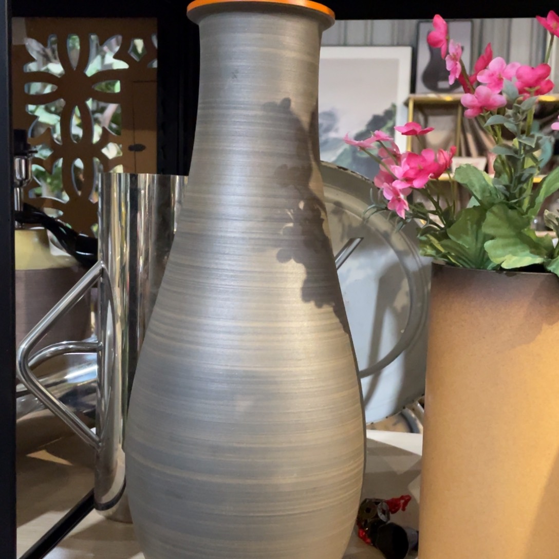 陶瓷花瓶，仿真绿植