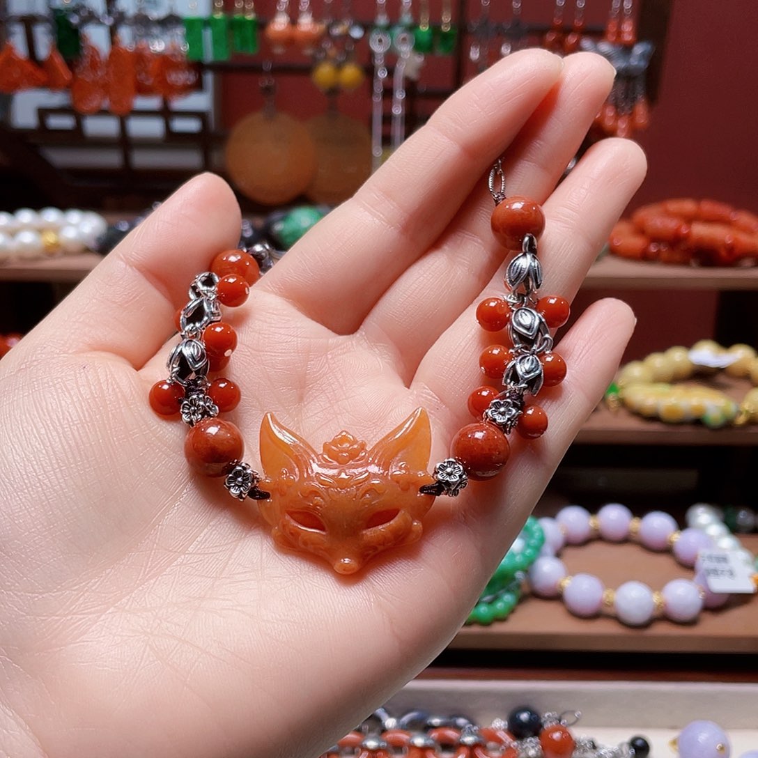 翡翠未镶嵌手链饰品