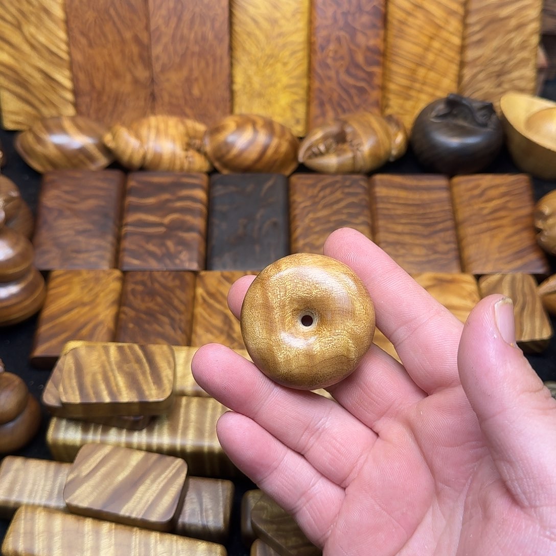 金丝楠侯*金丝楠木无事牌