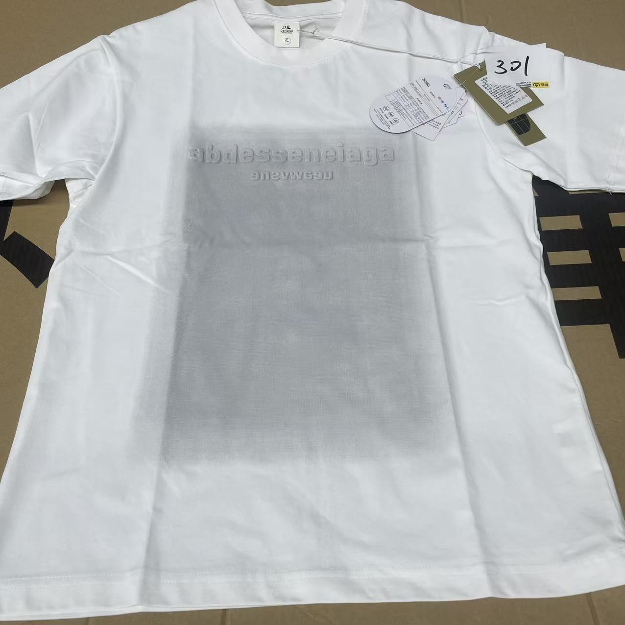 【粉丝断码】春夏款长袖时尚休闲宽松短袖301