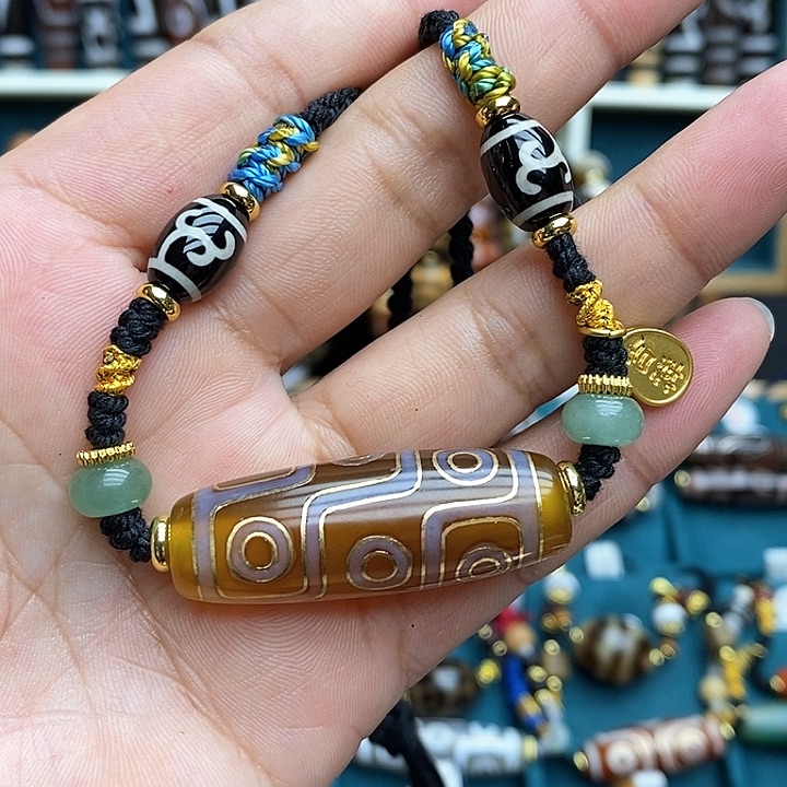 玛瑙/玉髓颈饰合金