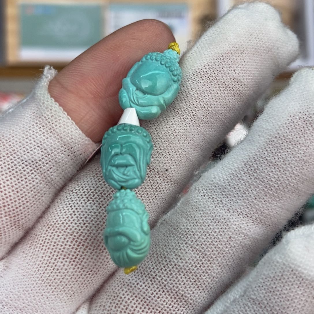 绿松石珠宝奇石未镶嵌