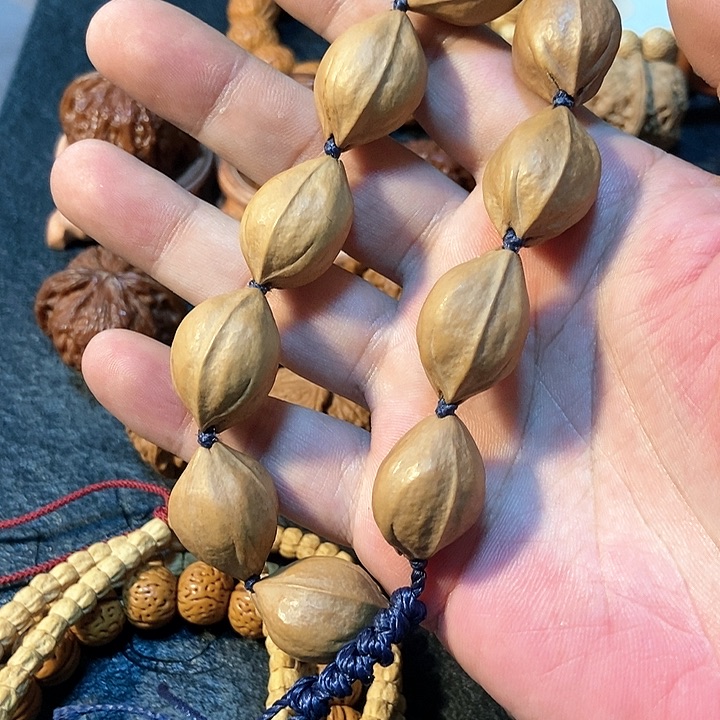 文玩核桃把件正宗梅林铁核