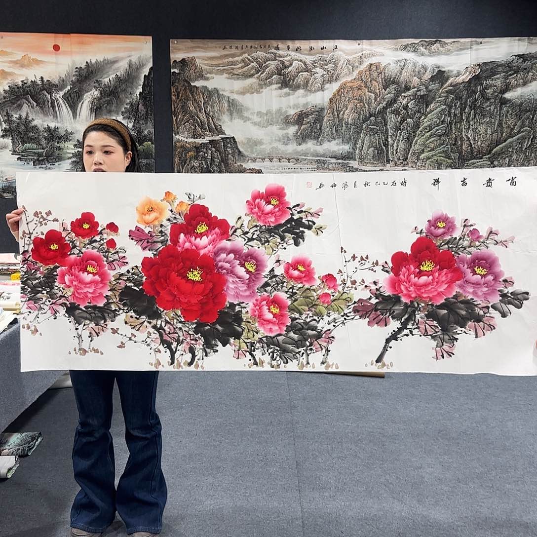 国画超级好看的一幅国画作品