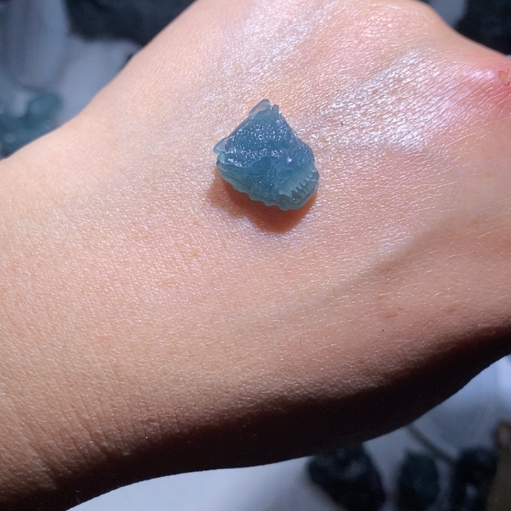 定制翡翠未镶嵌眼***的毛