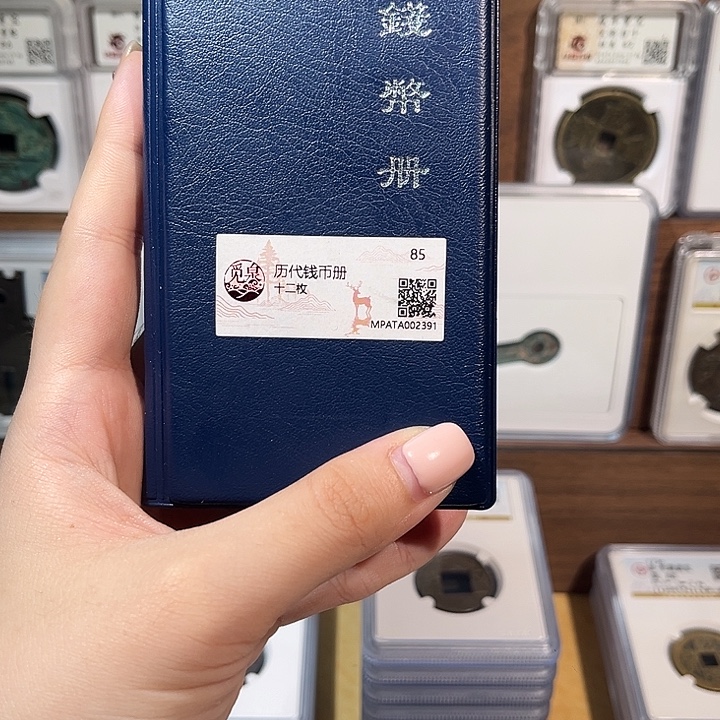 铜洛神 历代钱币册 福利