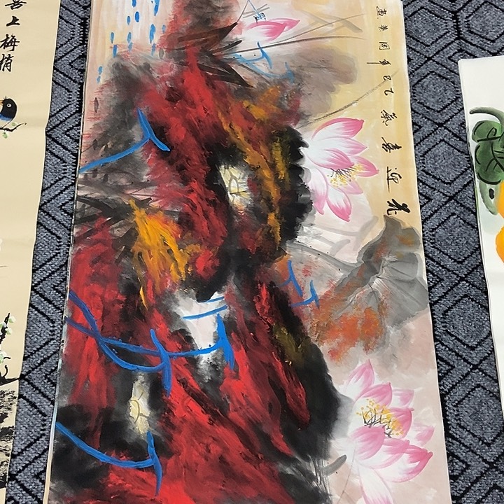 小周画廊的直播间