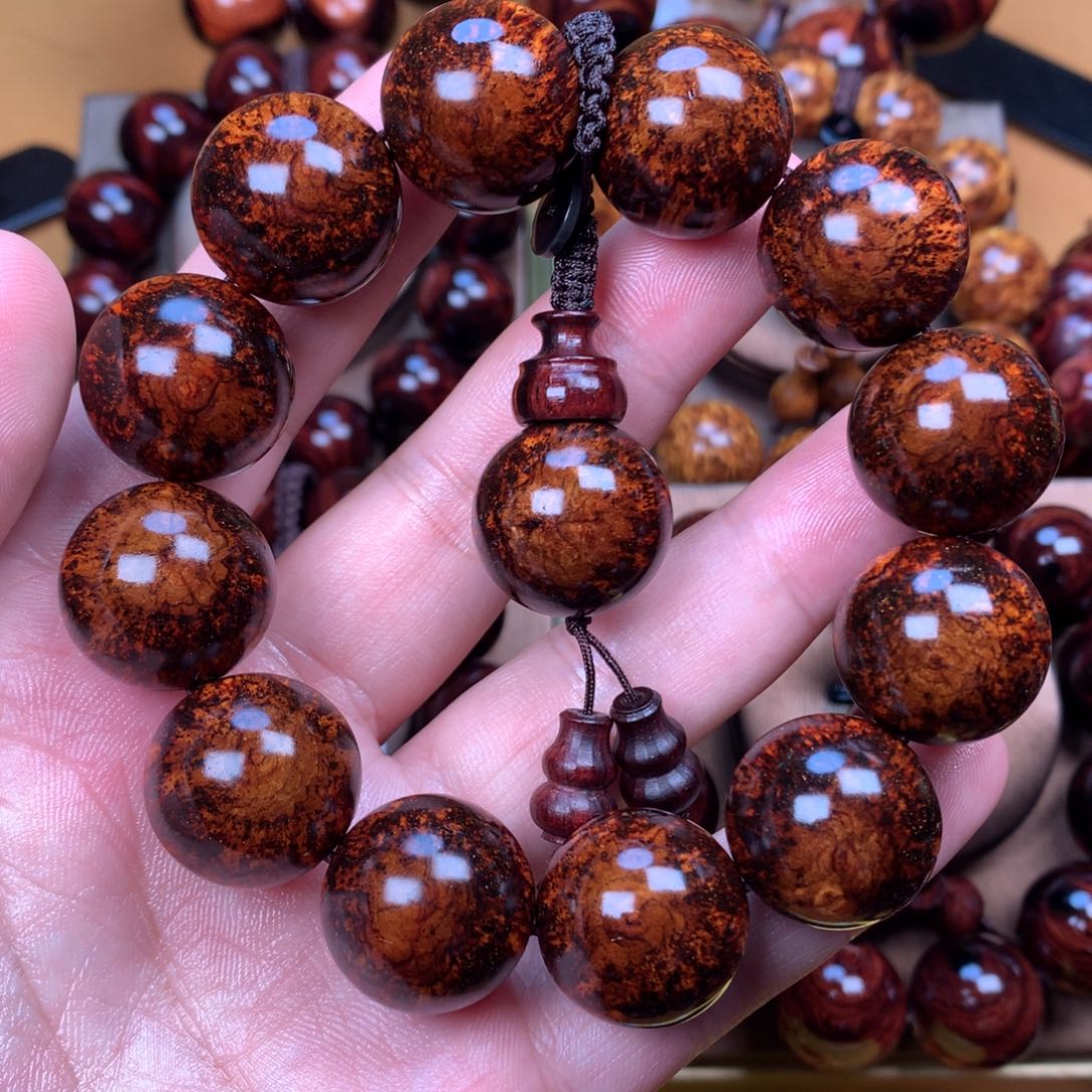 黄花梨/降香黄檀黄花梨手串2.0