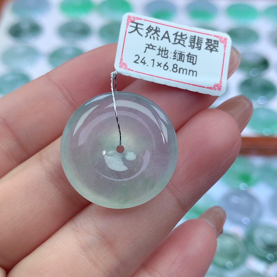 翡翠吊坠(不含链)未镶嵌心*