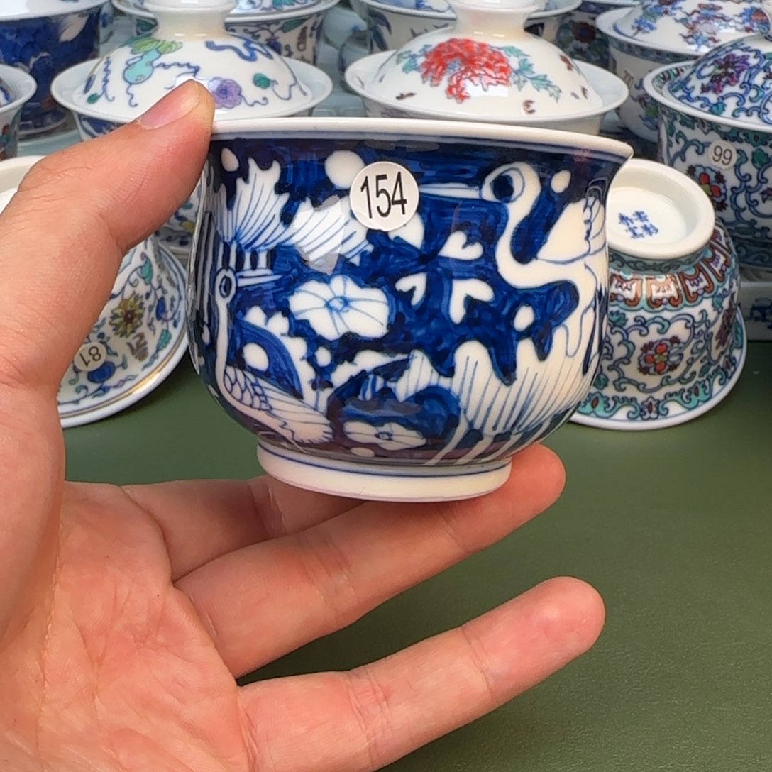 彦祖纯手工手绘茶具154