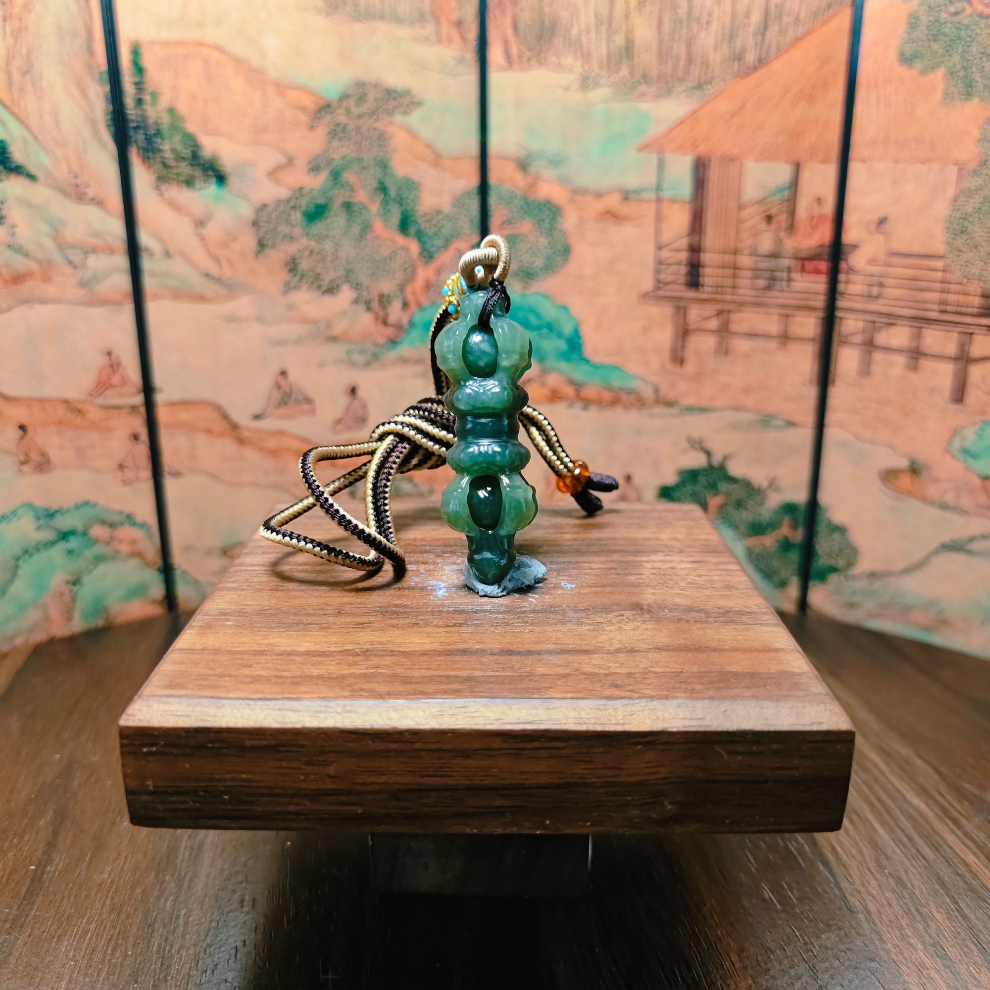 Z和田玉降魔杵吊坠0479