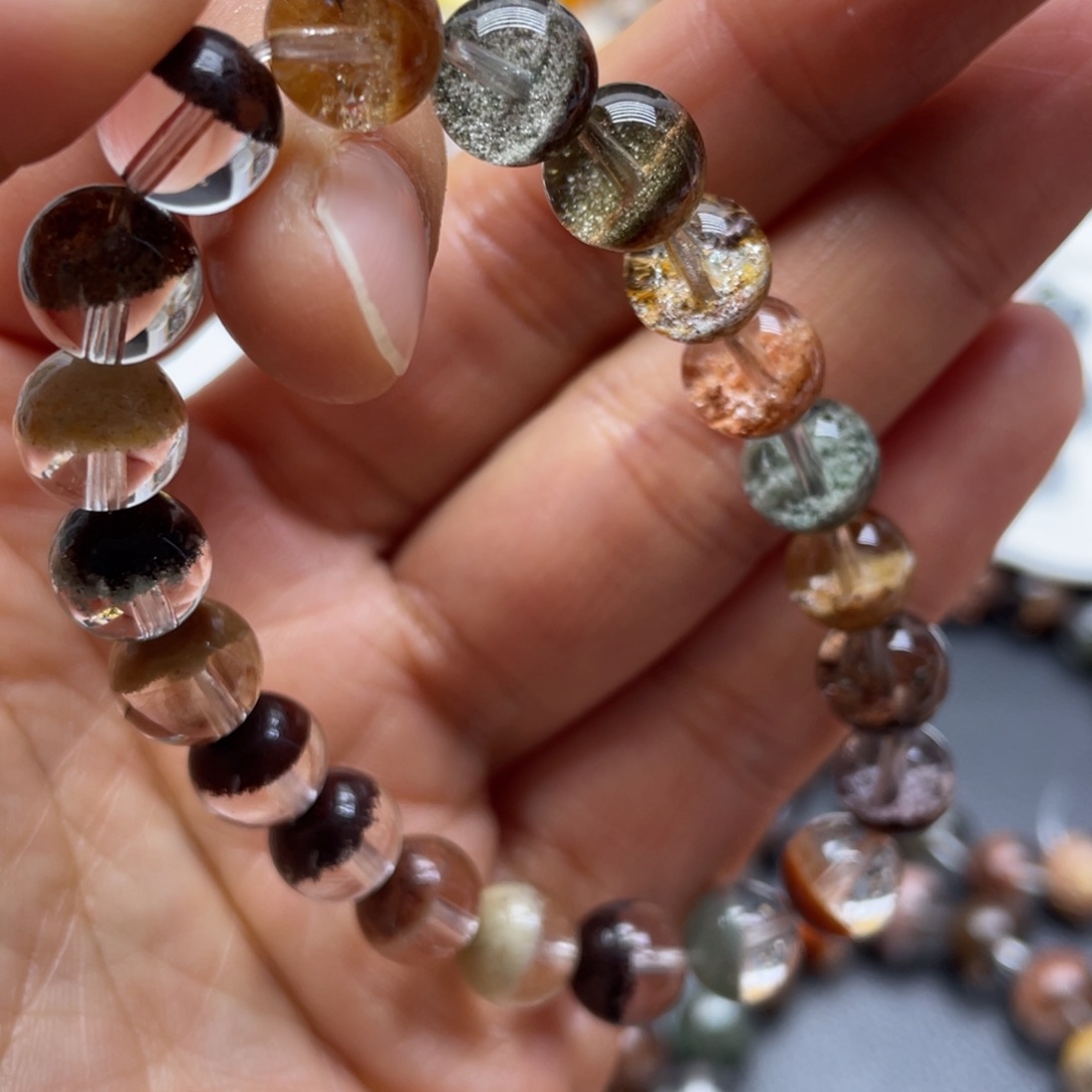 未镶嵌手链水晶四季