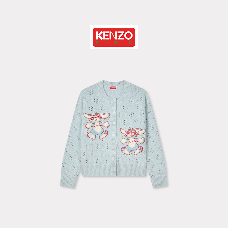 【假日系列】Kenzo Winter Holidays 26春夏新品 女士兔子针织外套商品图