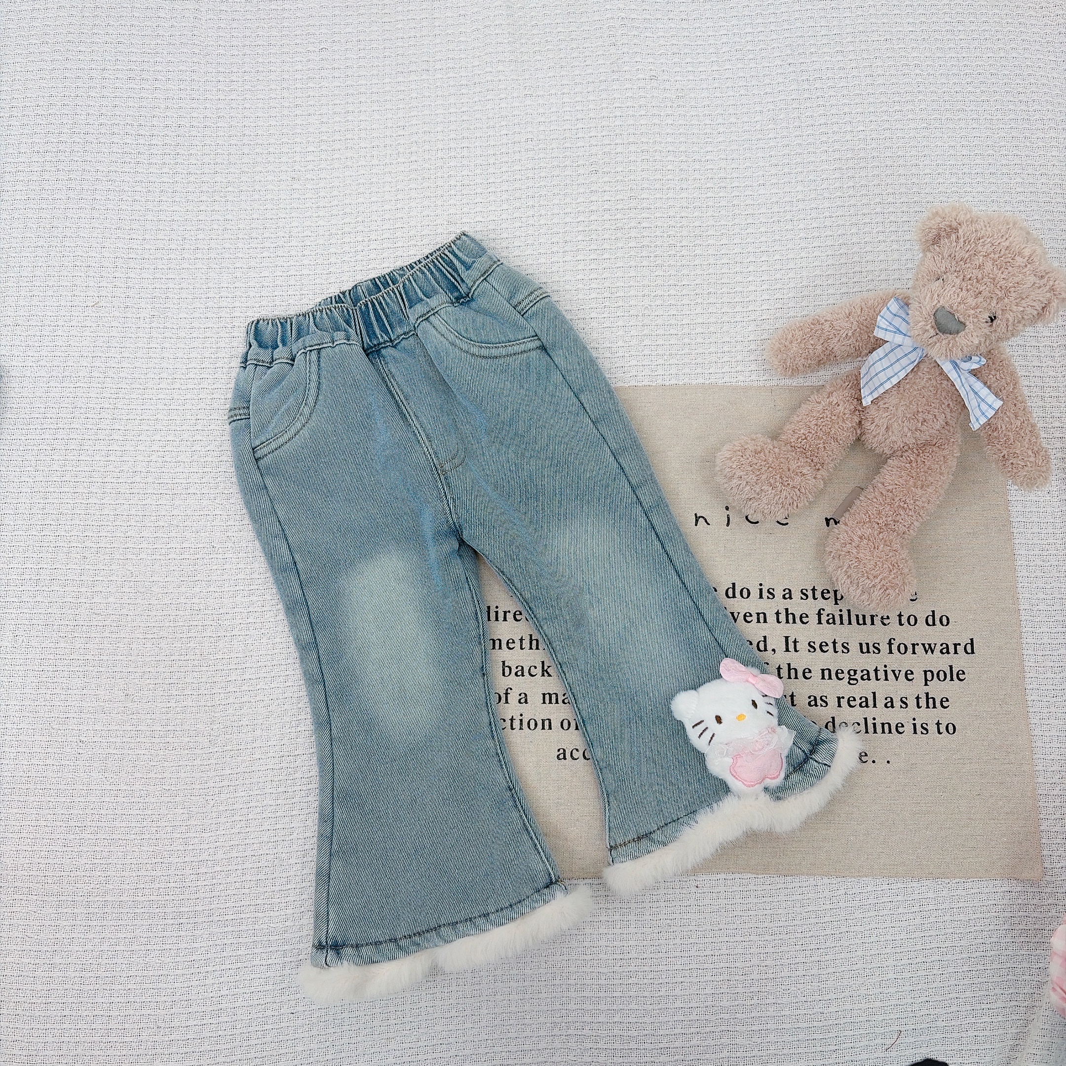 九妈家she is rainbow牛仔裤微辣时尚百搭款