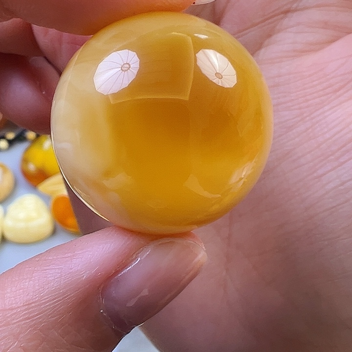 蜜蜡颈饰未镶嵌蜜蜡