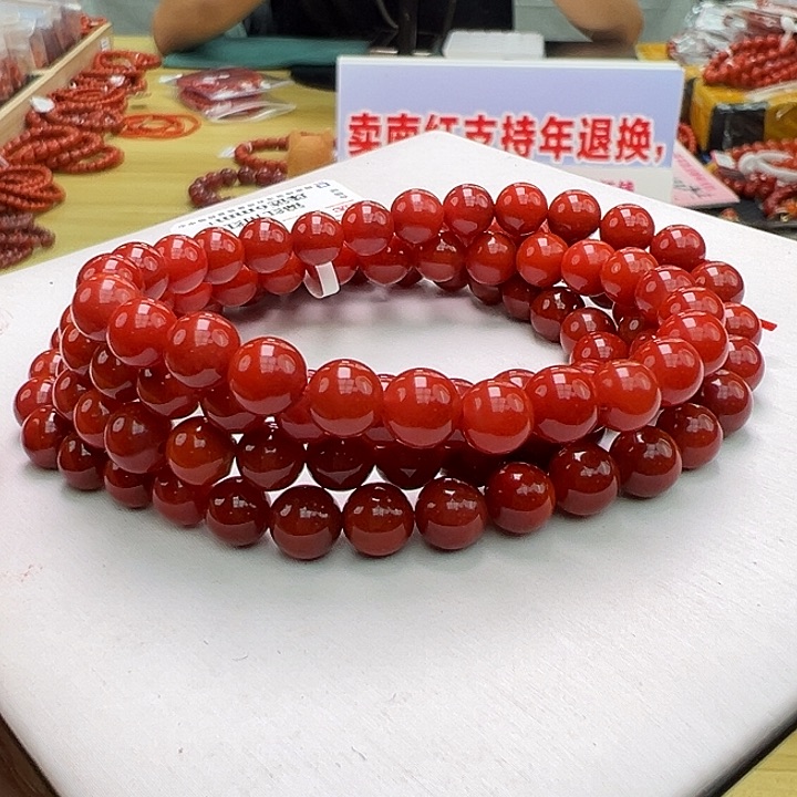 南红玛瑙多样性发一，卡6mm➕未镶嵌