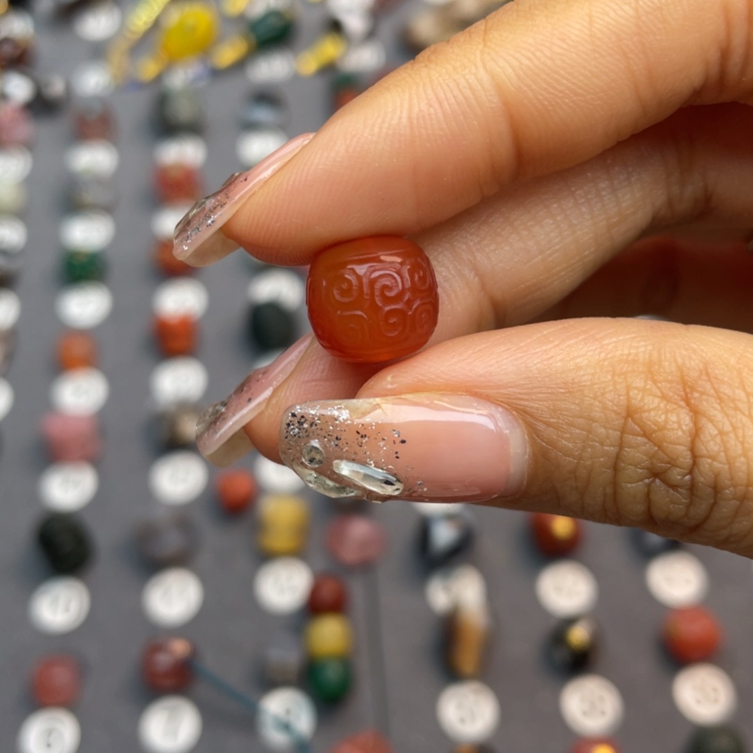 玛瑙/玉髓配饰合金