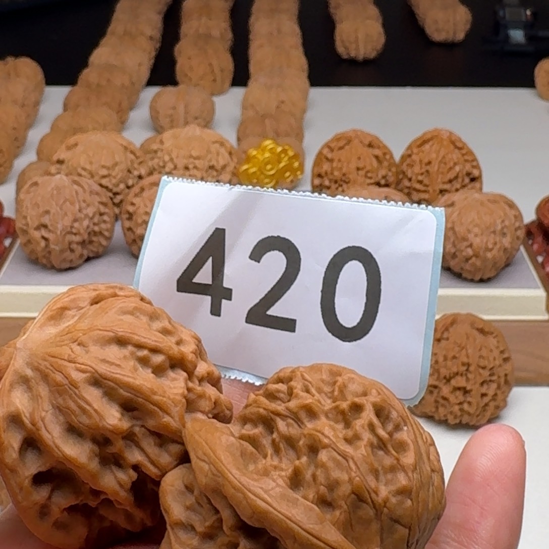 文玩核桃吊坠野狼