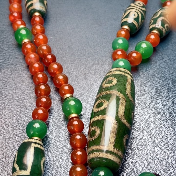 【闪购商品】玛瑙/玉髓颈饰合金