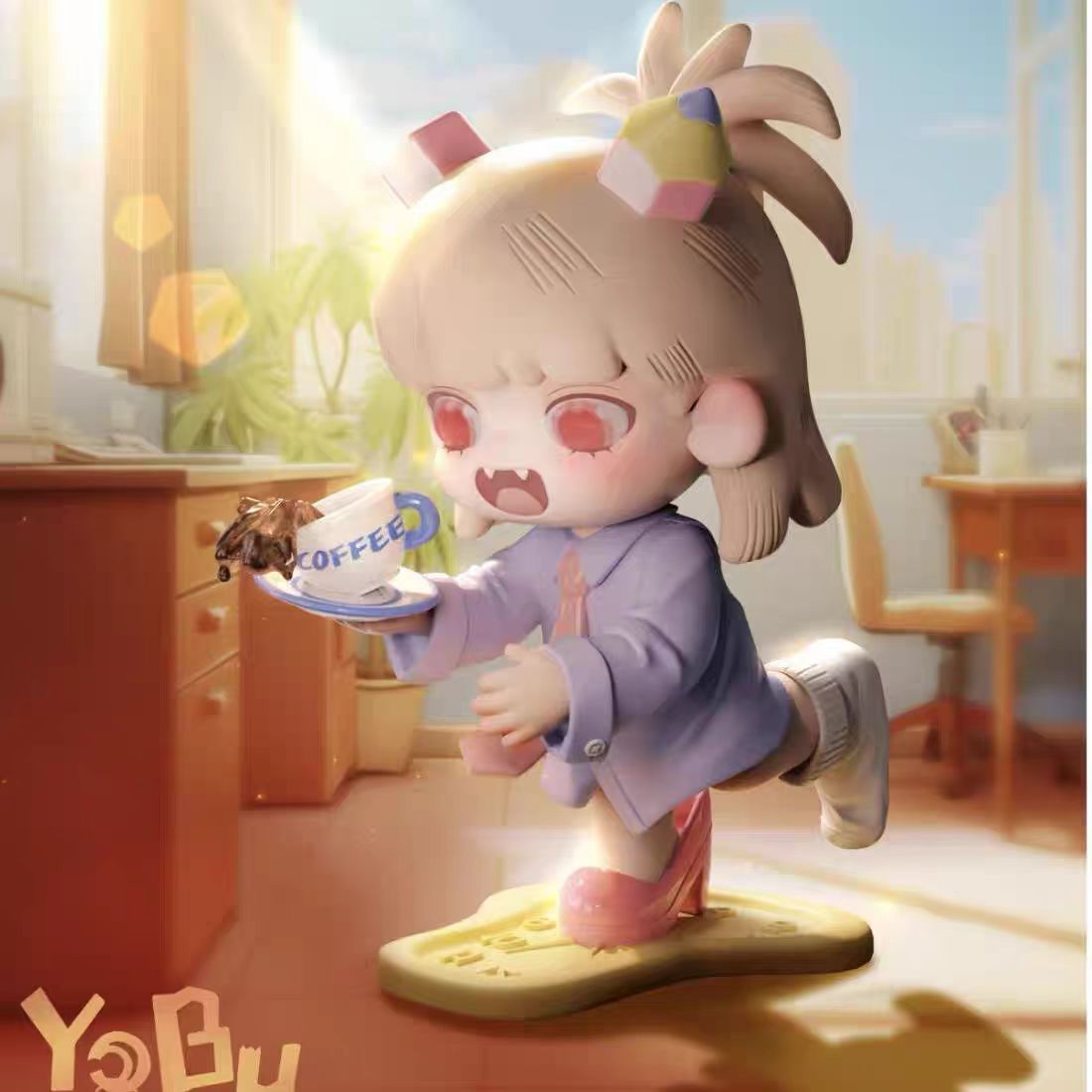 现货正版yobu悠布二代人生初体验盲盒女孩摆件潮玩具公仔手办礼物